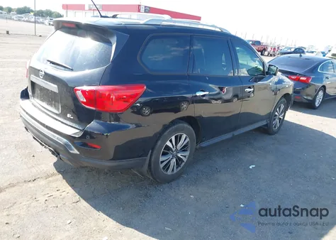 2017 Nissan Pathfinder Sl from USA, damaged, VIN 5N1DR2MN8HC668773